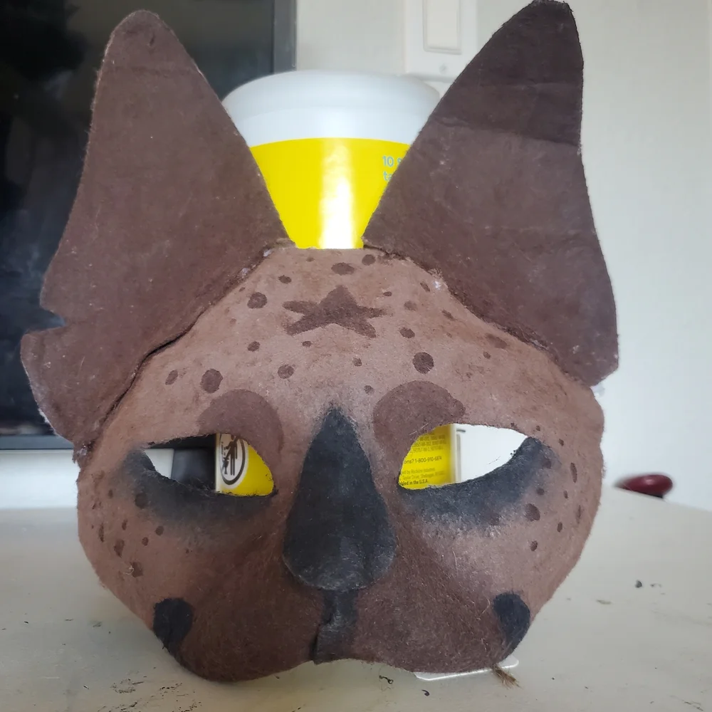 Brown Bat Therian Mask